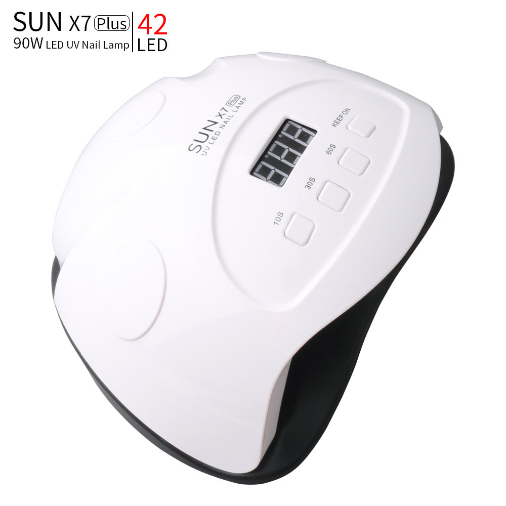 Sun x7 Nail Phototherapy Lamp 90W, Multiple Timing 42 Pieces