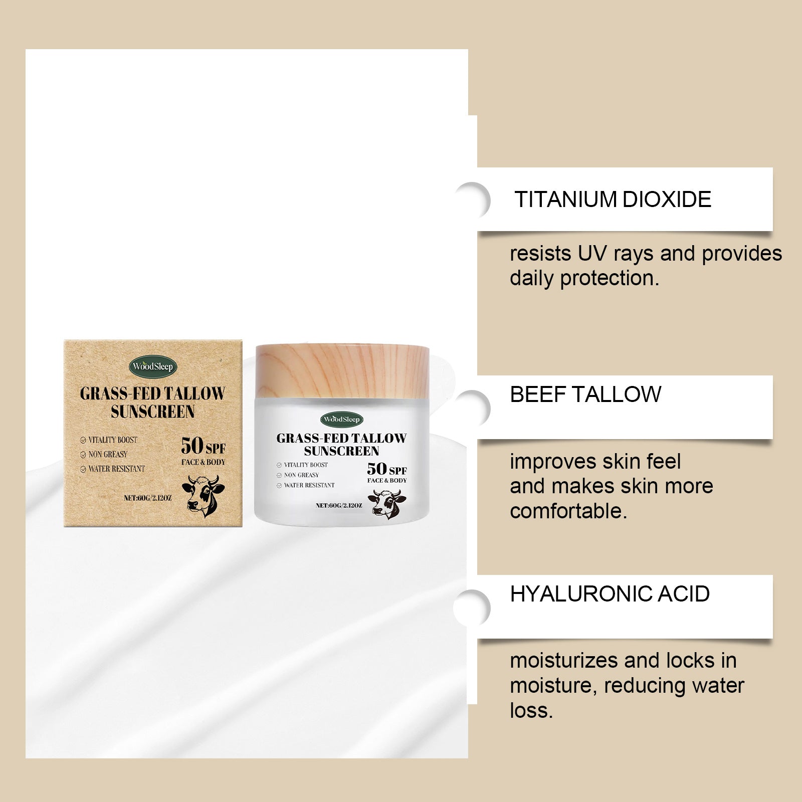 Butter Moisturizing Protective Cream Isolation