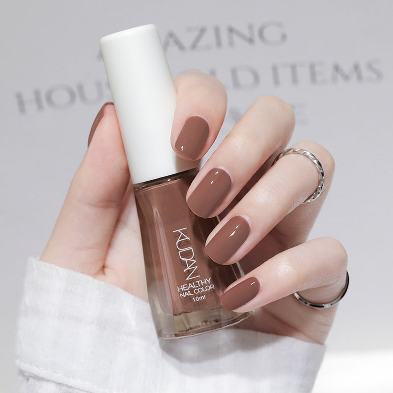Kudan Water-based Odorless Peel-off No-bake Fast-drying Clear Nail Polish