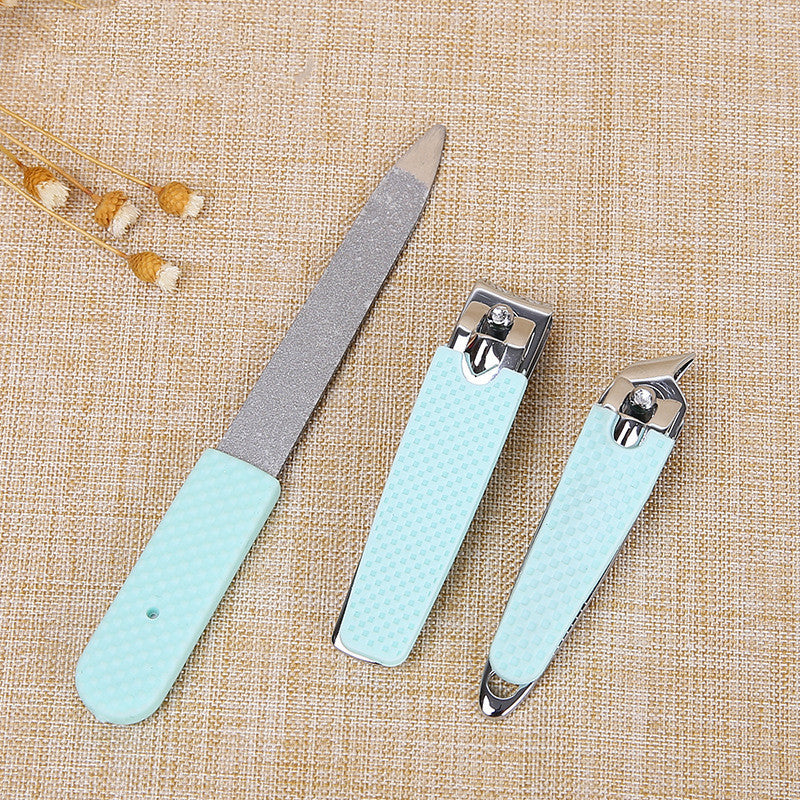 Stainless steel manicure nail clippers
