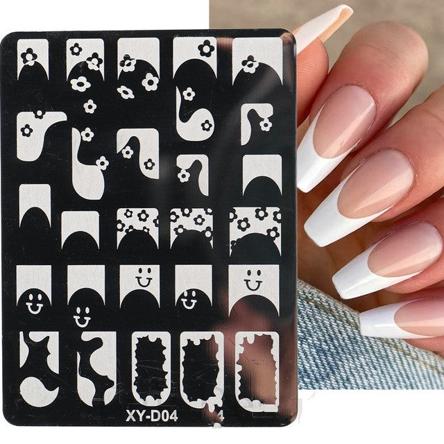Nail Beauty Print Steel Plate Set