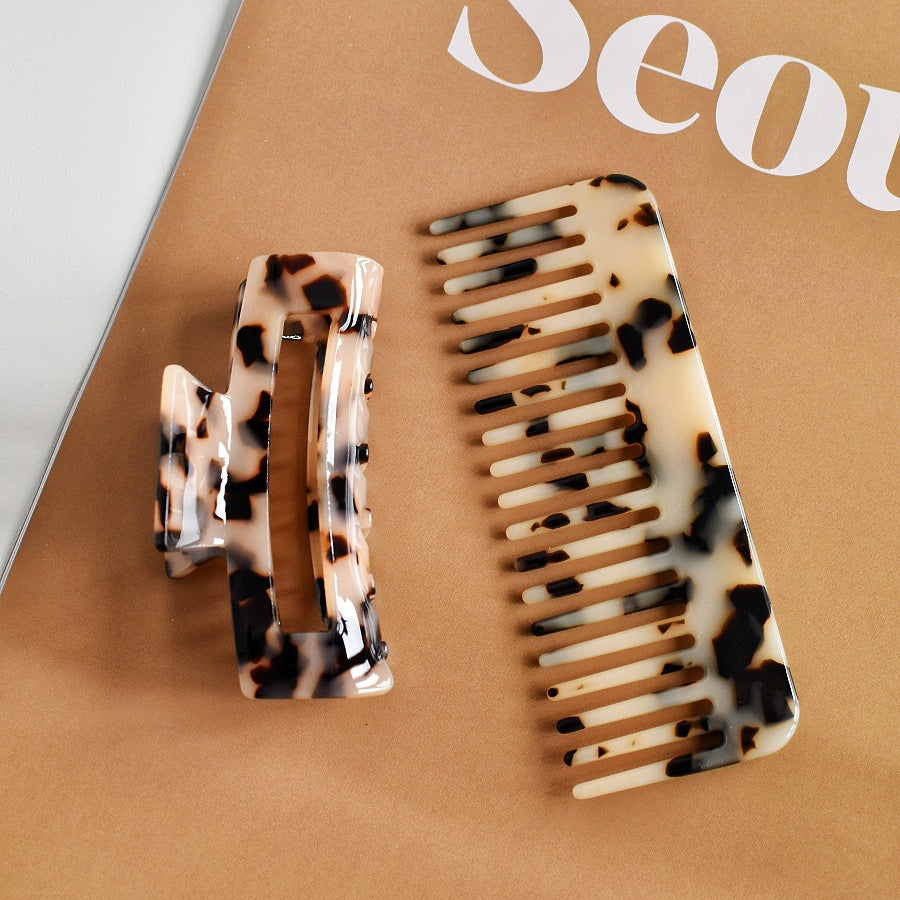 Acetic Acid Hair Comb Holding Acid Comb Wide Teeth