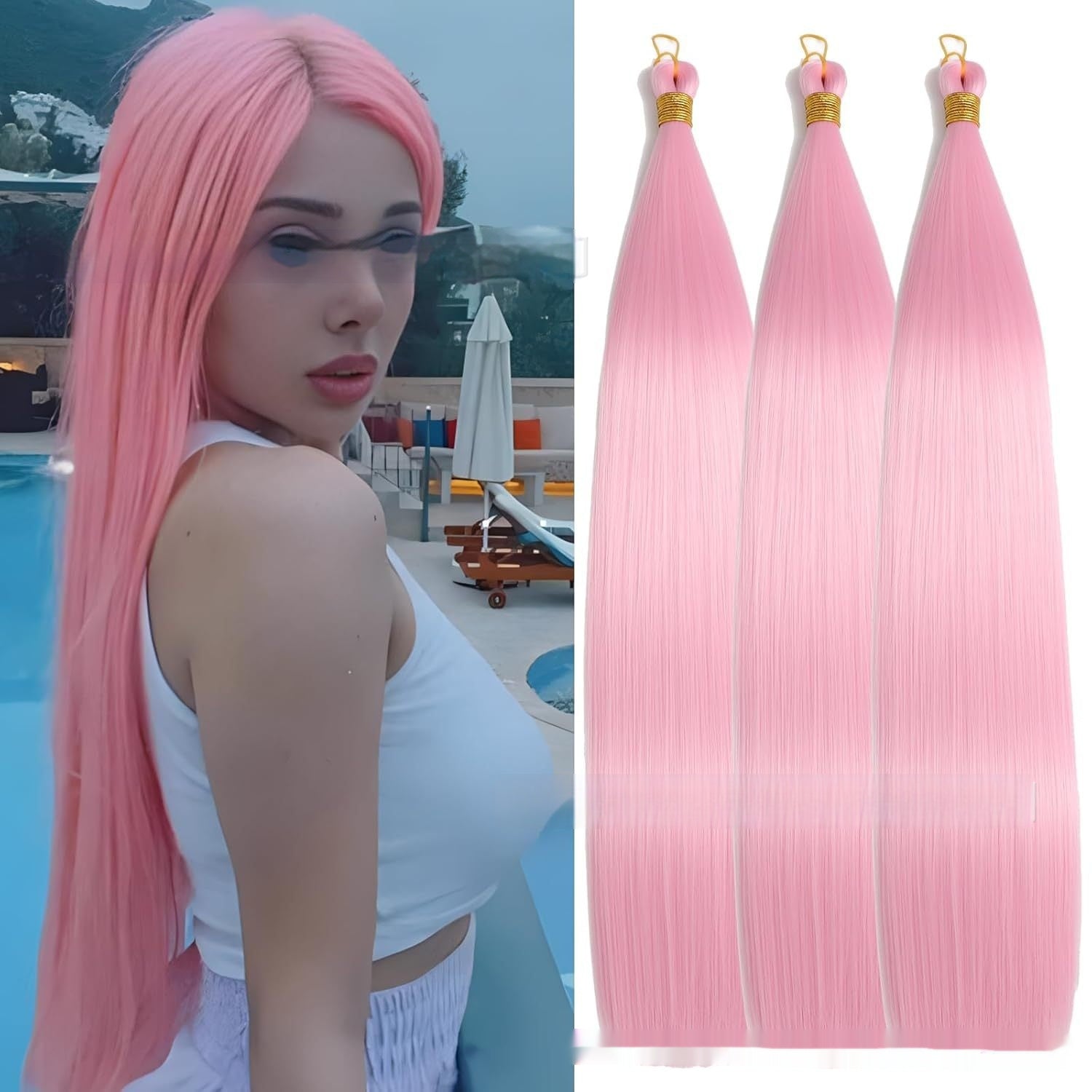 Bone Straight Hair 24in150g Straight Straight Hair