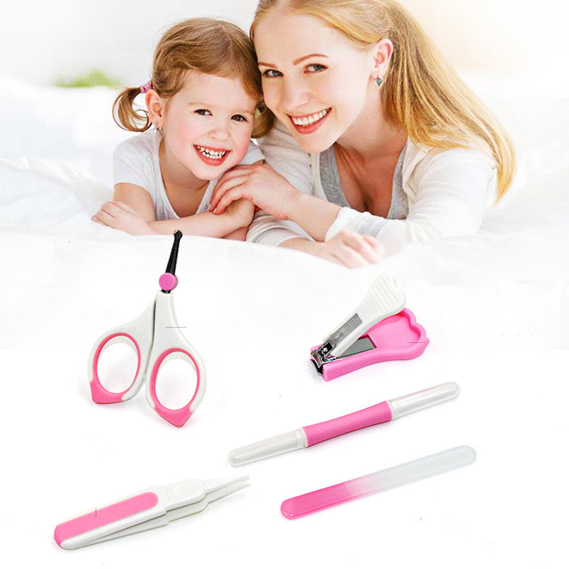 Five-piece child safety nail clippers