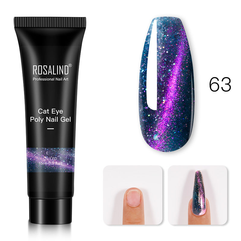 Rosalind Crystal Quick Extender Gel Nail Polish