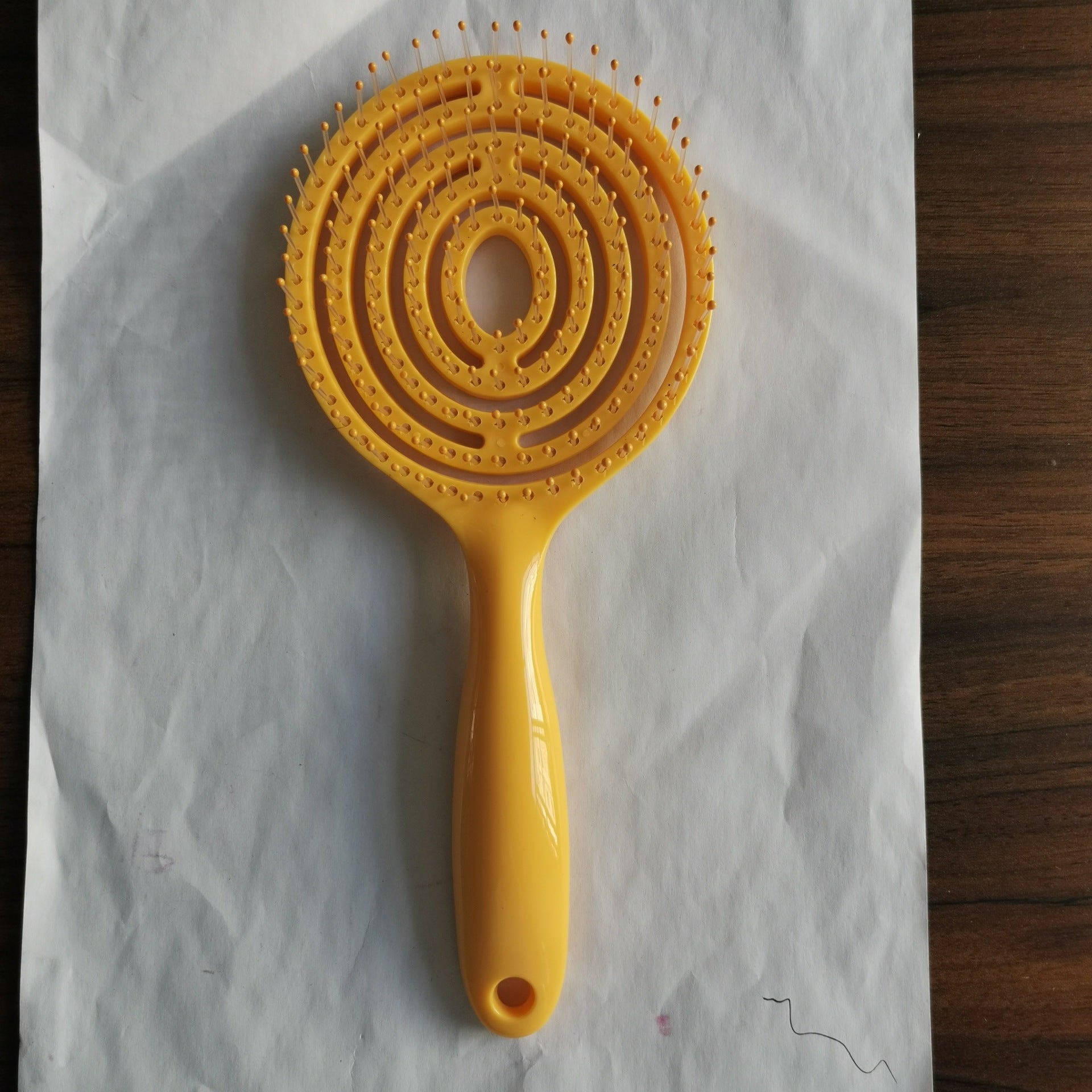 New Hollow Plastic Massage Comb