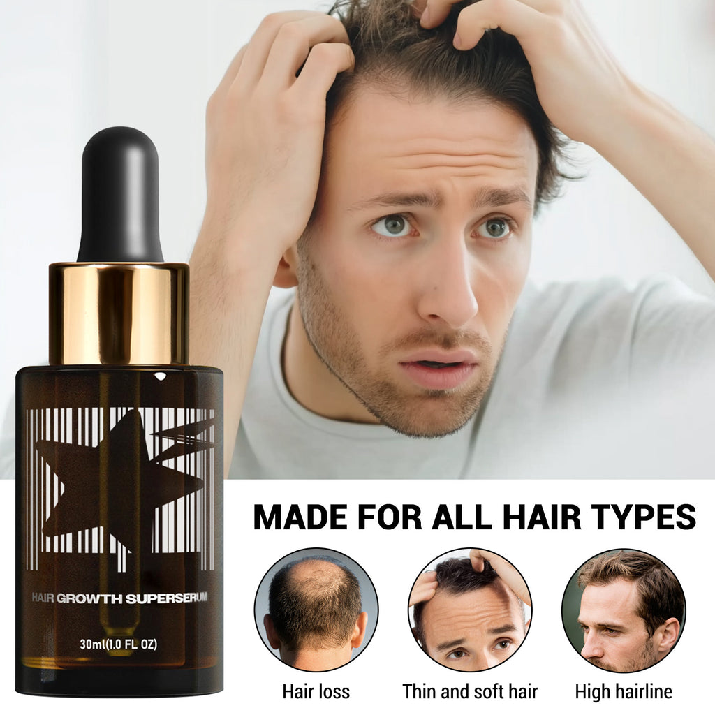Lightning Star Hair Care Men's Dense Hair Treatment Oil