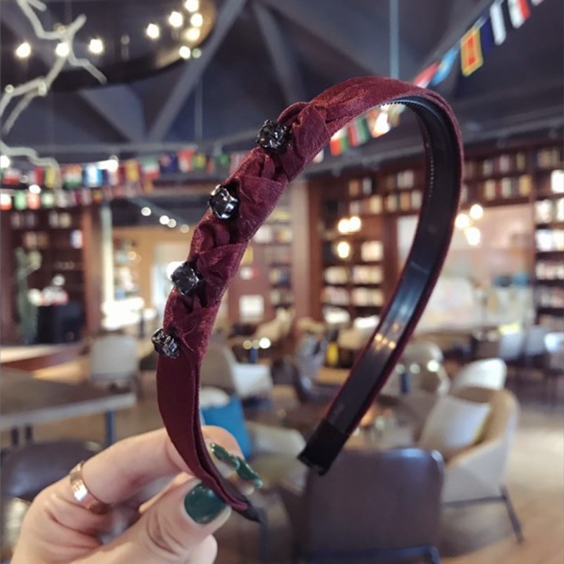 Bow Tie Toothed Non-Slip Headband Headband Ladies