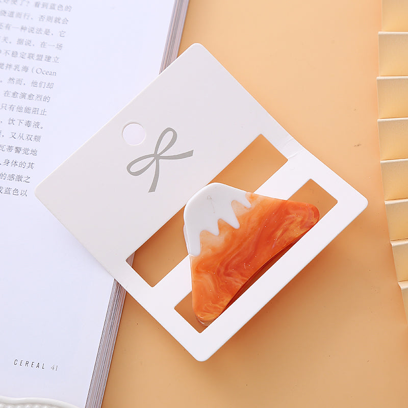Mountain Gradual  Grab Clip No Harm To Hair High Ponytail Pan Hair Accessories