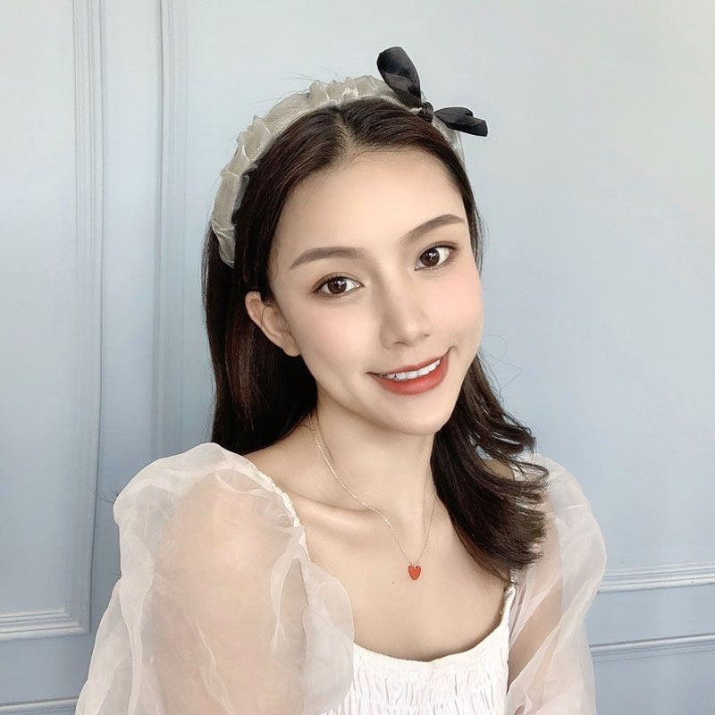 Mesh Small Fragrant Organza Headband Wild Headband