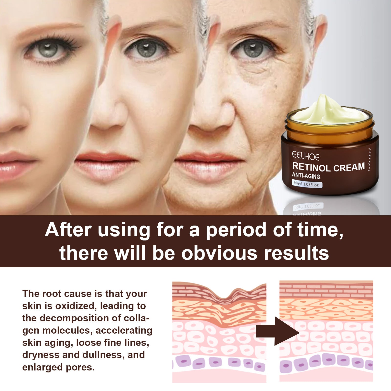 Brightening And Moisturizing Facial Lifting Skin Cream