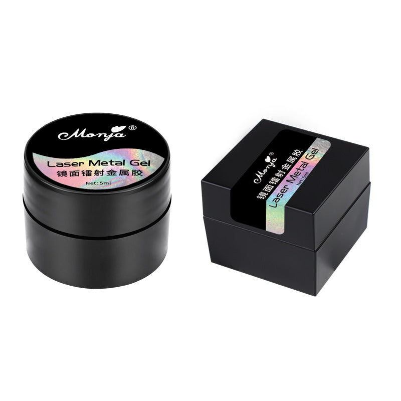 Monya Nail Powder Wash-free Elastic Aurora Wire Drawing Glue