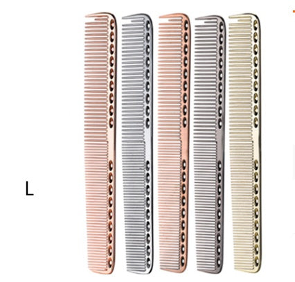 Double head steel hair comb