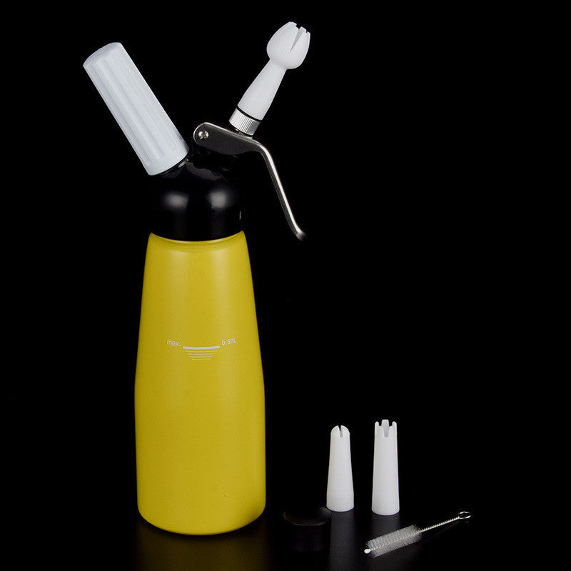 Fancy Coffee Aluminum Cream Gun Milk Frother 0.5Lto1L  Cream Froth Milk Frother