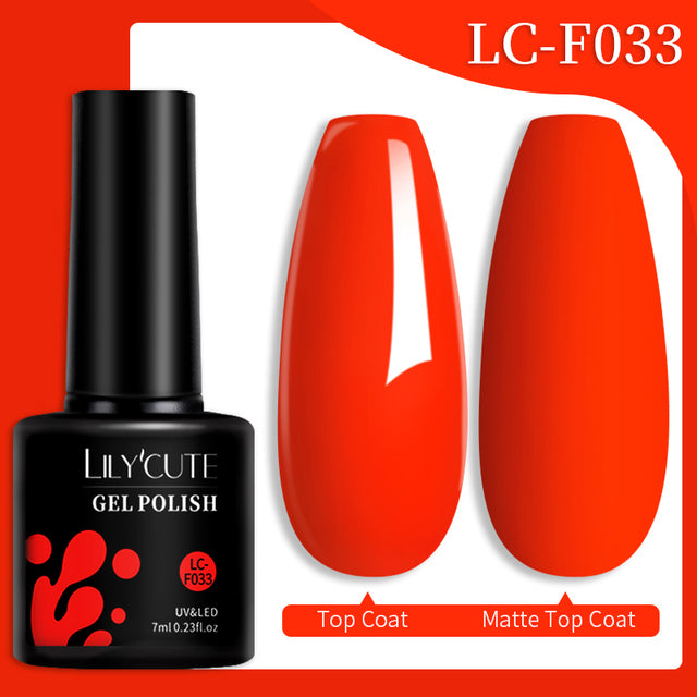 Lilycute Color Changing Thermal Gel Nail Polish Winter Purpl