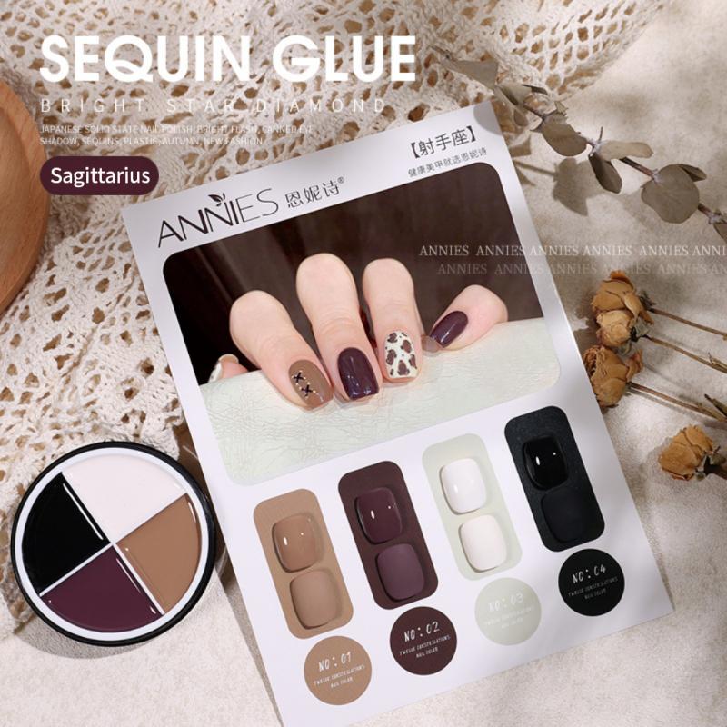 Annies Popular Color Twelve Constellation Series Solid Nail Polish For Nail Salon