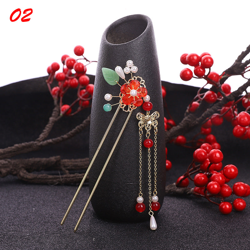 Antique Hairpin Plate Hair Fringe Comb Simple Atmosphere