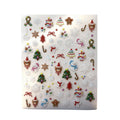 Christmas Themed Portable Decorative Nail Stickers