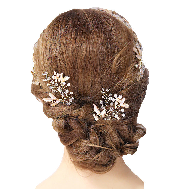 Ladies Fashion Bridal Headdress Leaf Style
