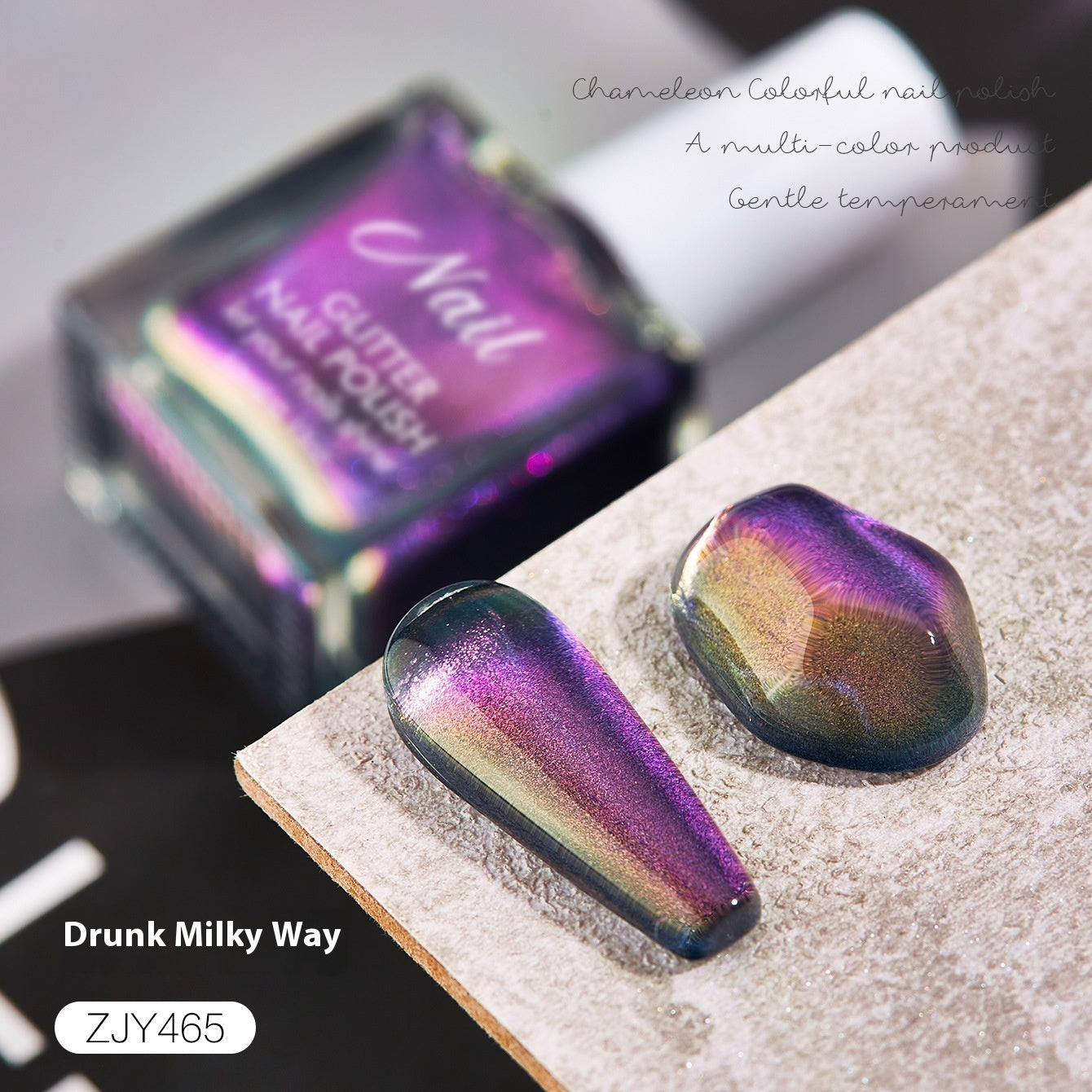 Nail Glitter Metal Magic Mirror Chameleon Water-based Nail Polish