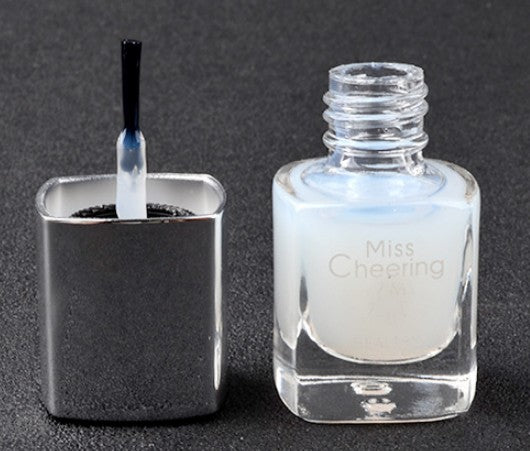Misscheering Mirror Silver Nail Polish Base Coat Manicure Nail Treament