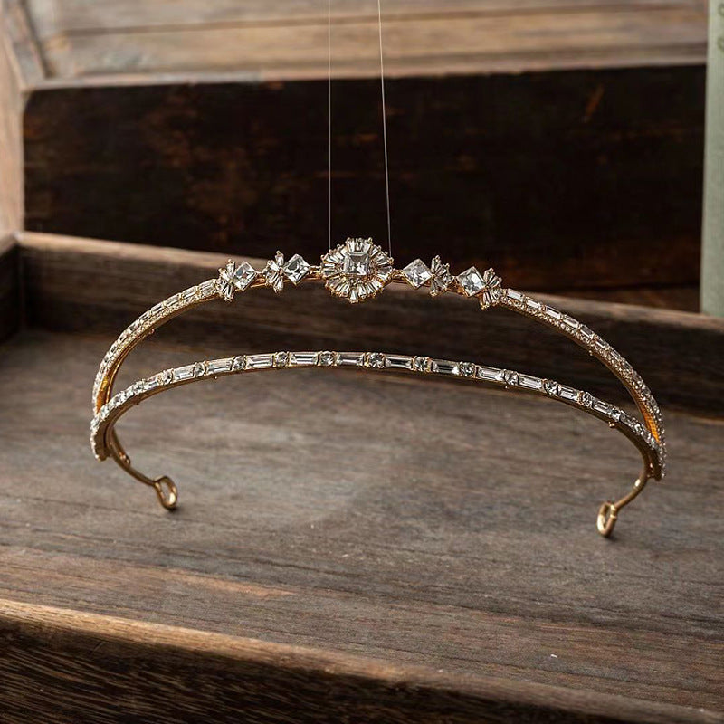 Women's Korean Style Simple Crown Hairband