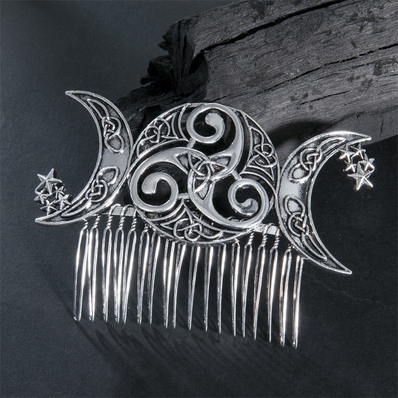 Sleek Seven-tooth Comb Hair Clip For A Chic Stylish Look