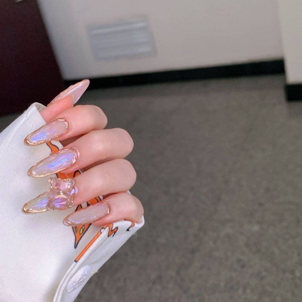 Removable Long-lasting Handmade Phototherapy Finished Product Nail Stickers
