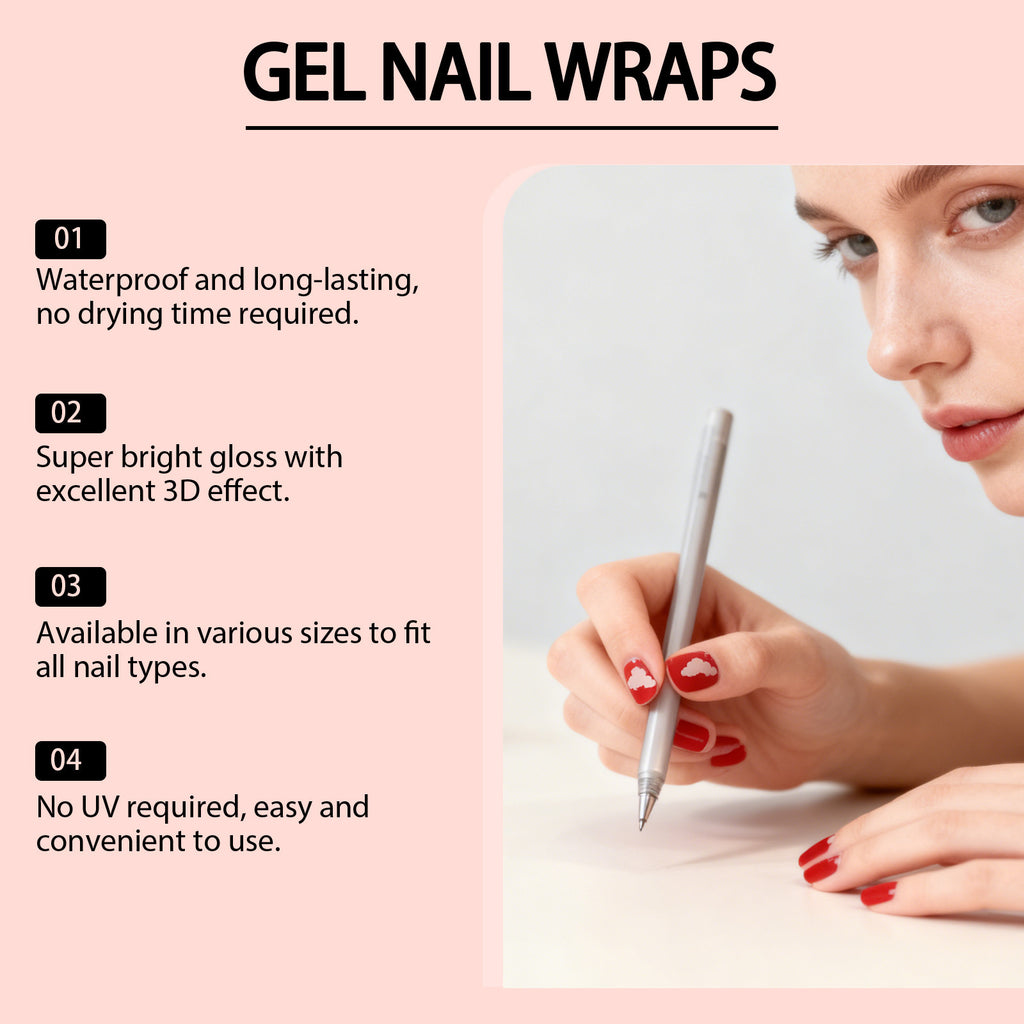 Nymixa Soft Gel Nail Sticker Set
