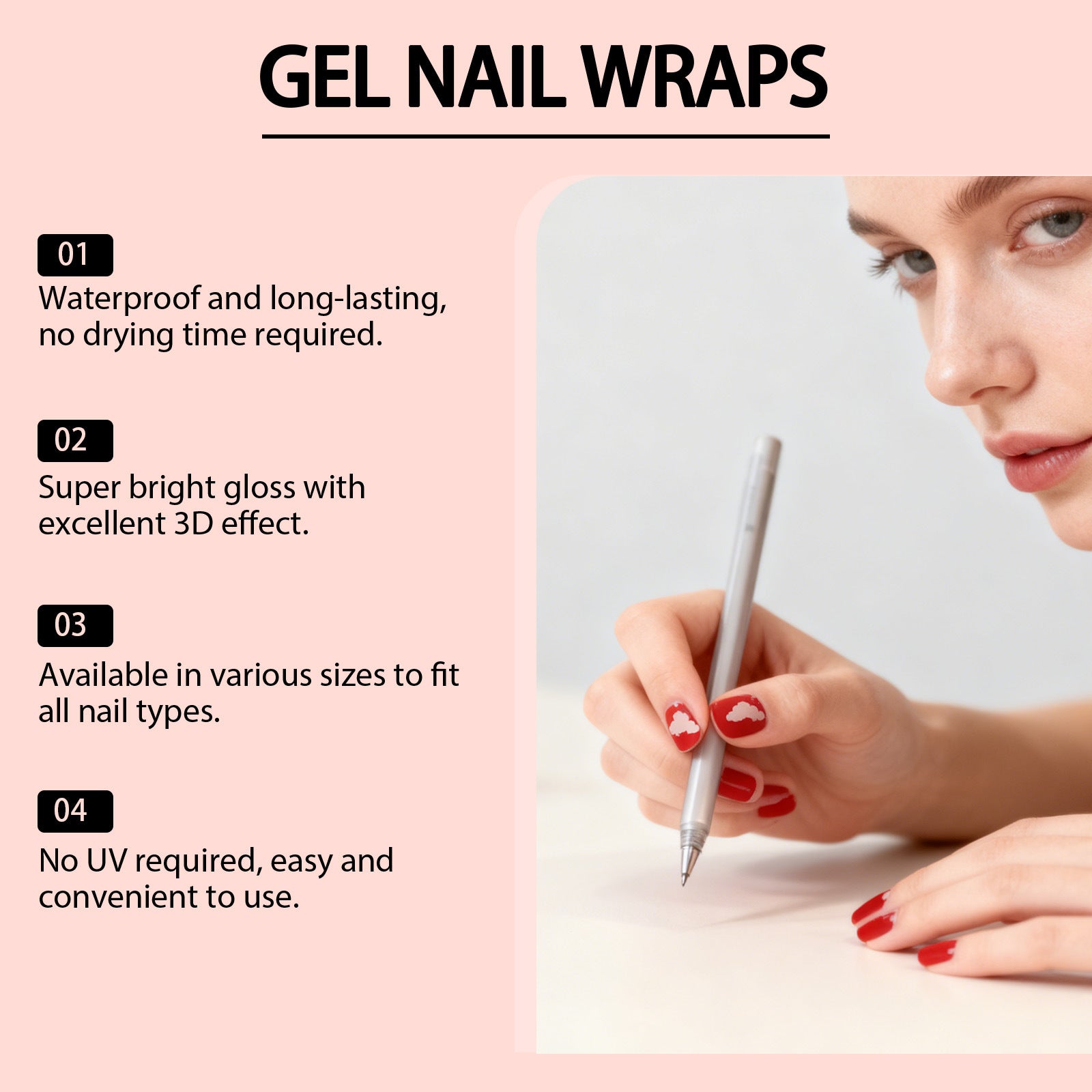 Nymixa Soft Gel Nail Sticker Set