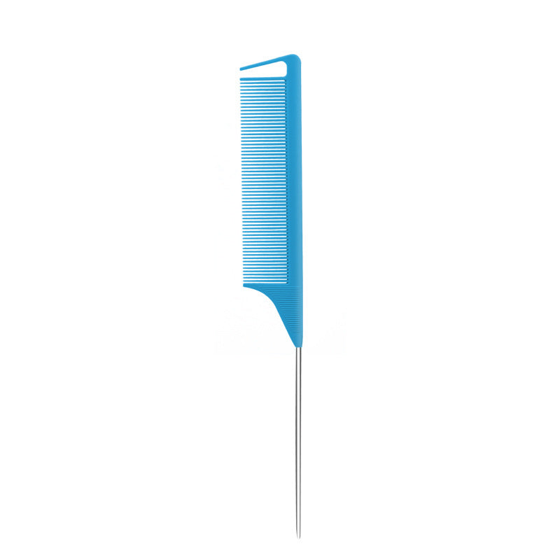 Metal Handle Updo Steel Needle Tail Comb