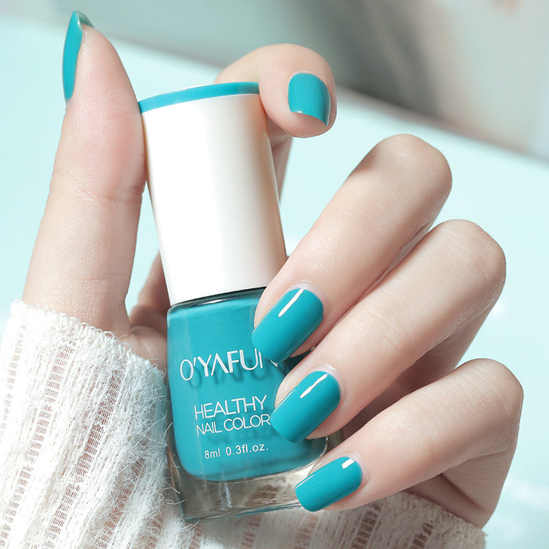 O'YAFUN Water-based Nail Polish Set, Bright Base Oil