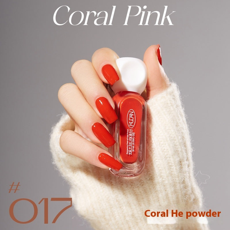 Kudan Water-based Nail Polish Peelable Quick-drying Baking-free Long-lasting Summer Macaron Popular Color