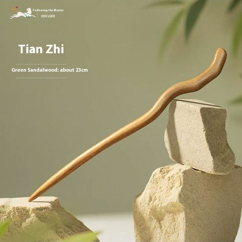 Green Sandalwood Hairpin Hairpin Antiquity Hair Clasp