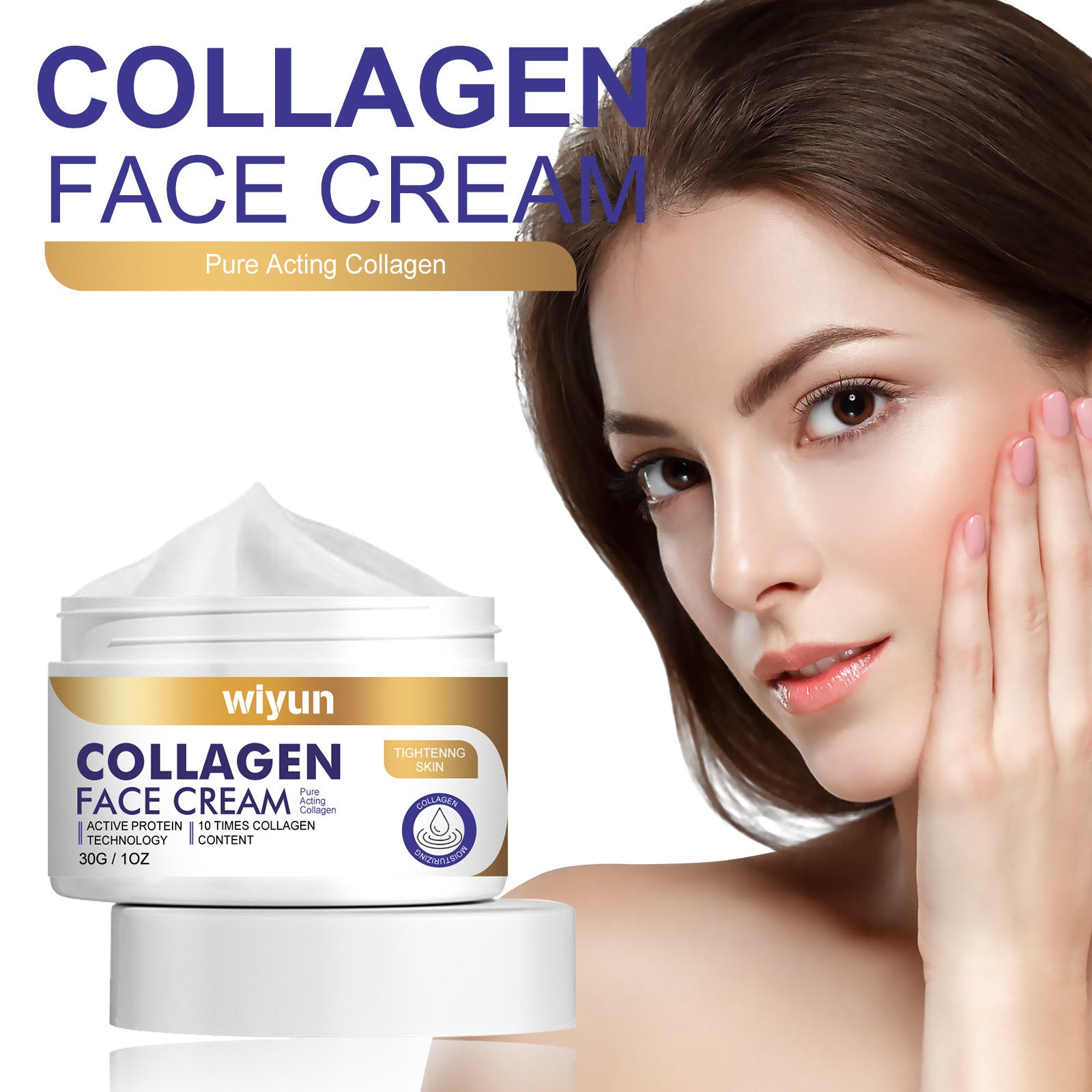 Collagen Cream Tender, Smooth, Moisturizing And Firming Skin