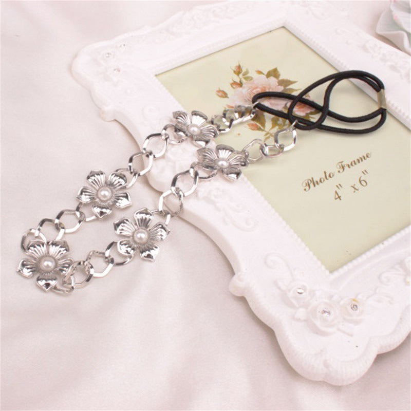 Pearl Flower Headband
