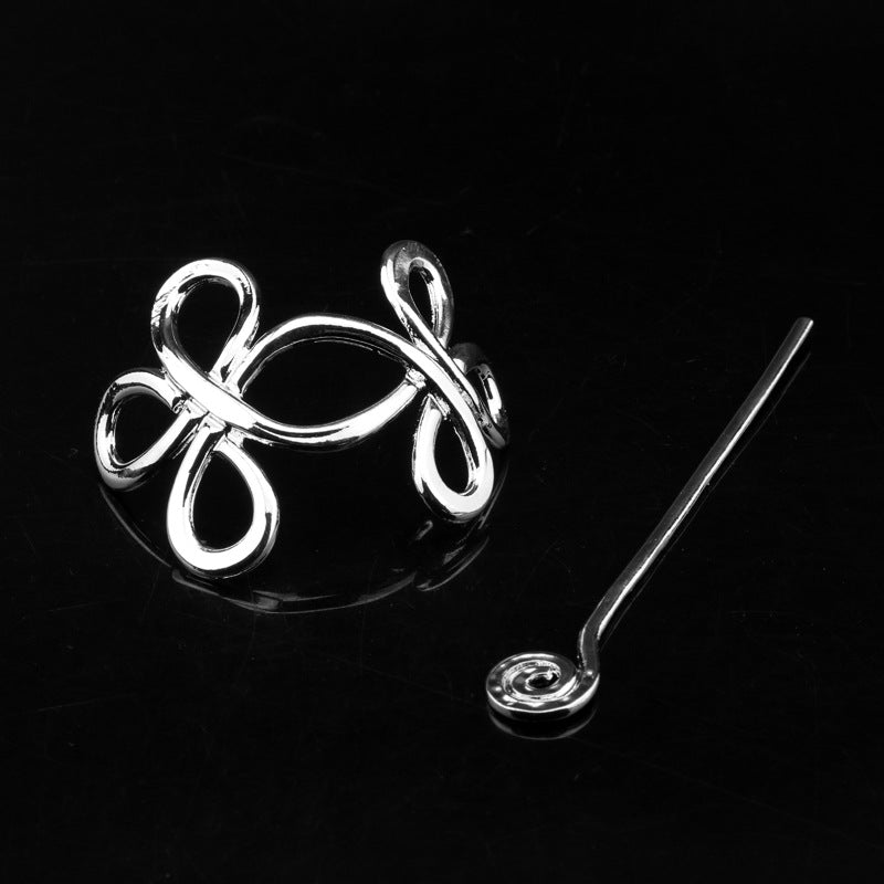 European and American simple metal hairpin