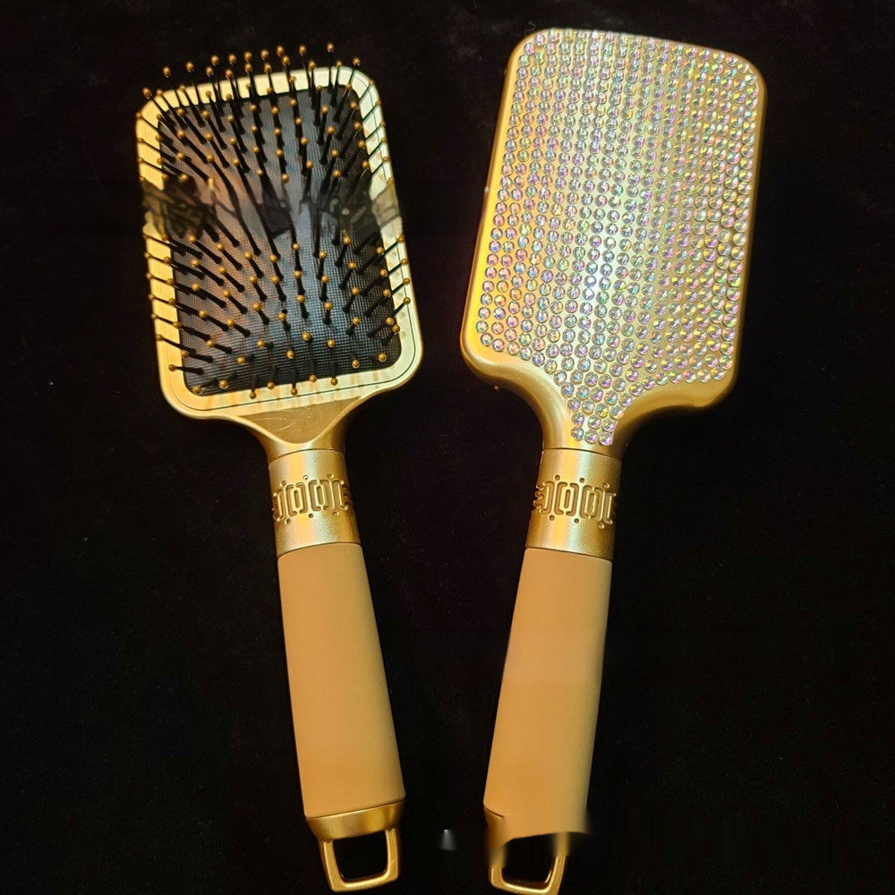 Airbag Massage Comb Air Cushion Comb Stick-on Crystals Hairdressing Supplies