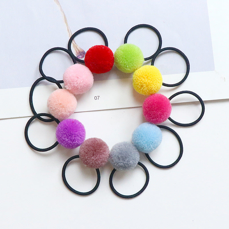 Children's Colored Hairball Headband