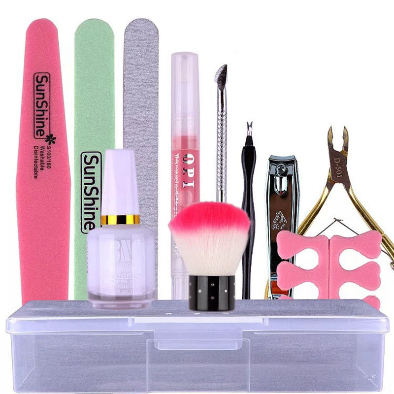 Sunshine O. P. I. Nail Polishing Tool Set Nail Rubbing Strip File Sanding Strip