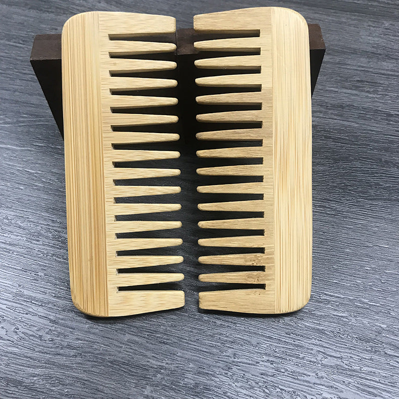 Wide-tooth Biodegradable Antistatic Wooden Comb