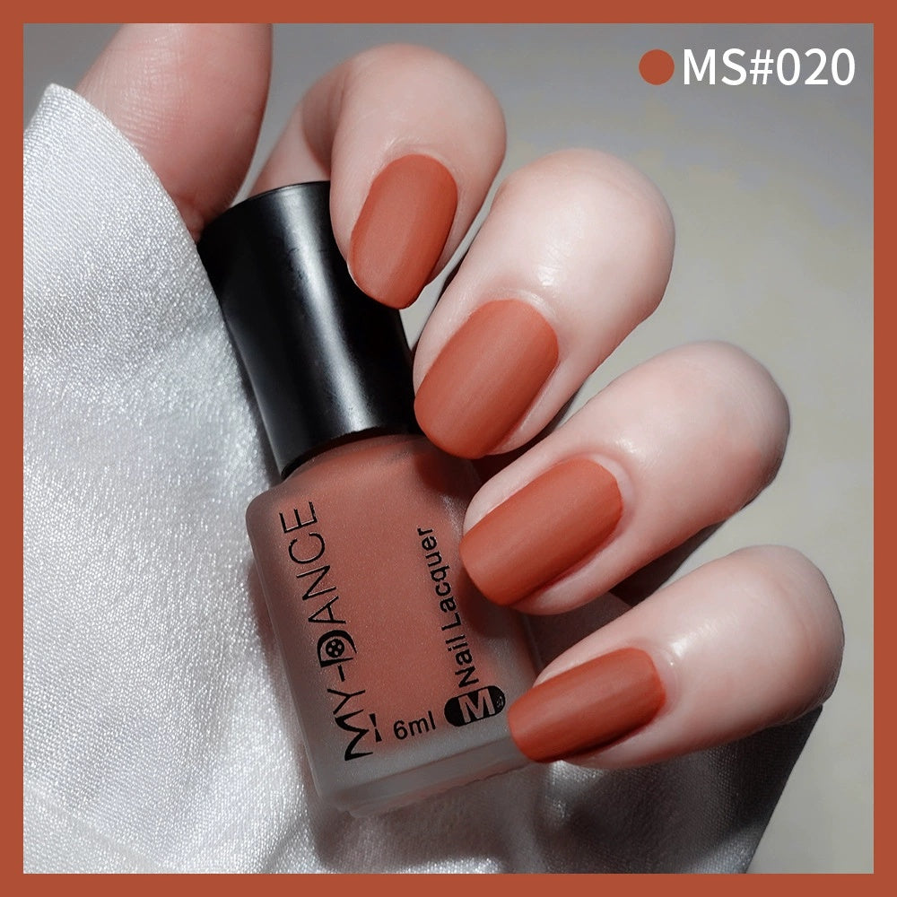 MyDance No Bake Velvet Matte Scrub Nail Polish