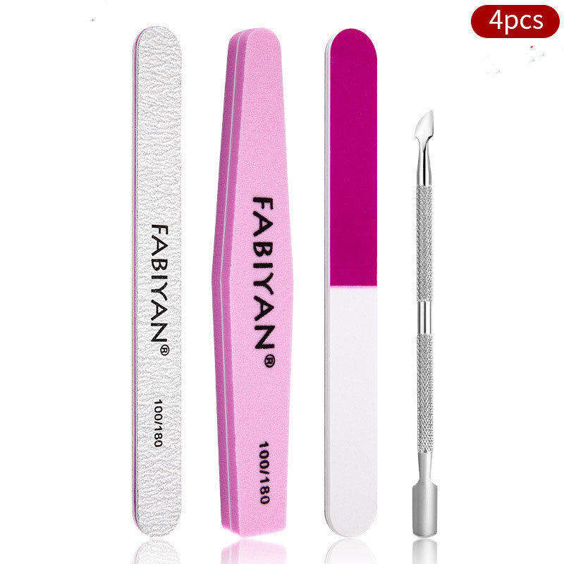 Fabiyan Polishing Nail File Polishing Strip Nail Art Tool Set