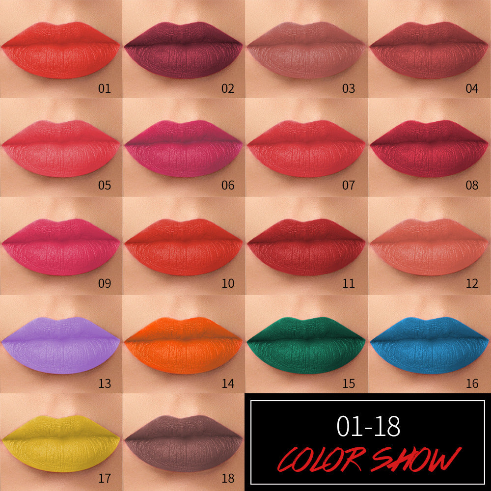 Matte Bullet Lipstick With A Velvety Finish That Makes Your Skin Look Fairer