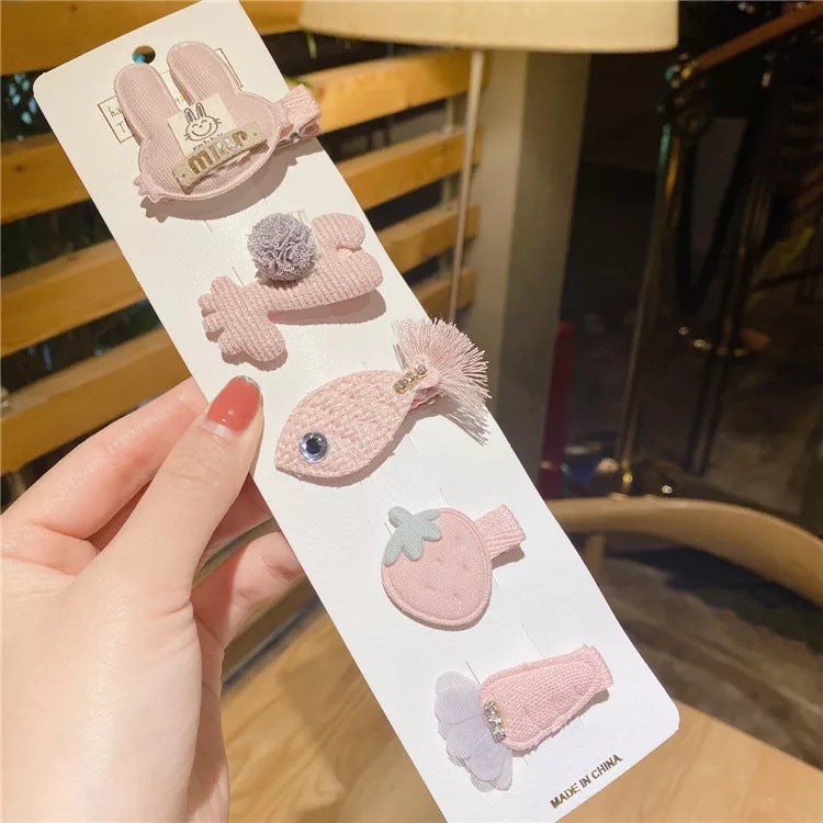 Cute Lace Princess Baby Bangs Clip Hairpin