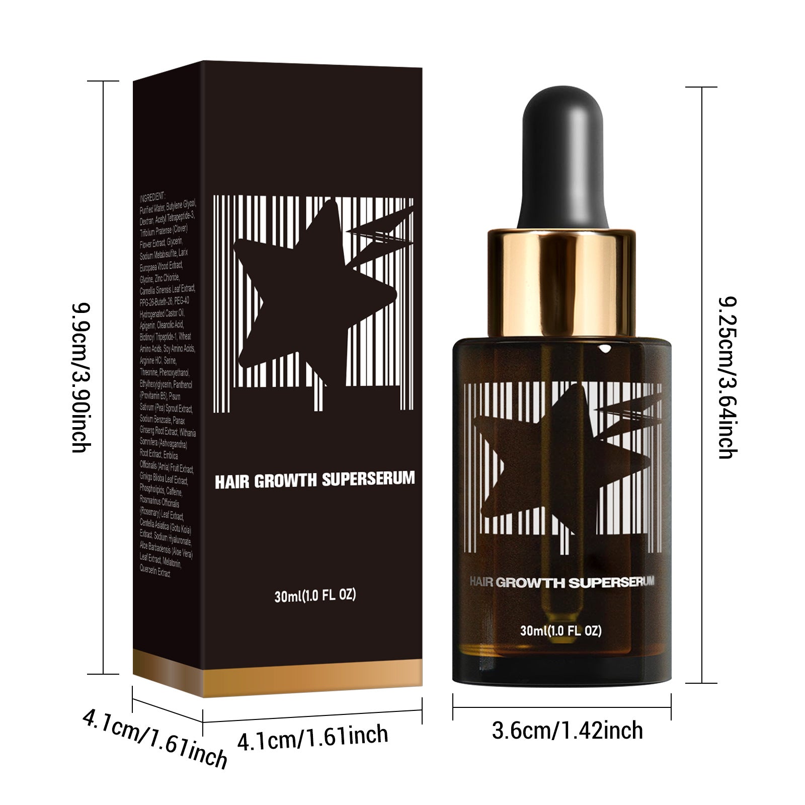 Lightning Star Hair Care Men's Dense Hair Treatment Oil