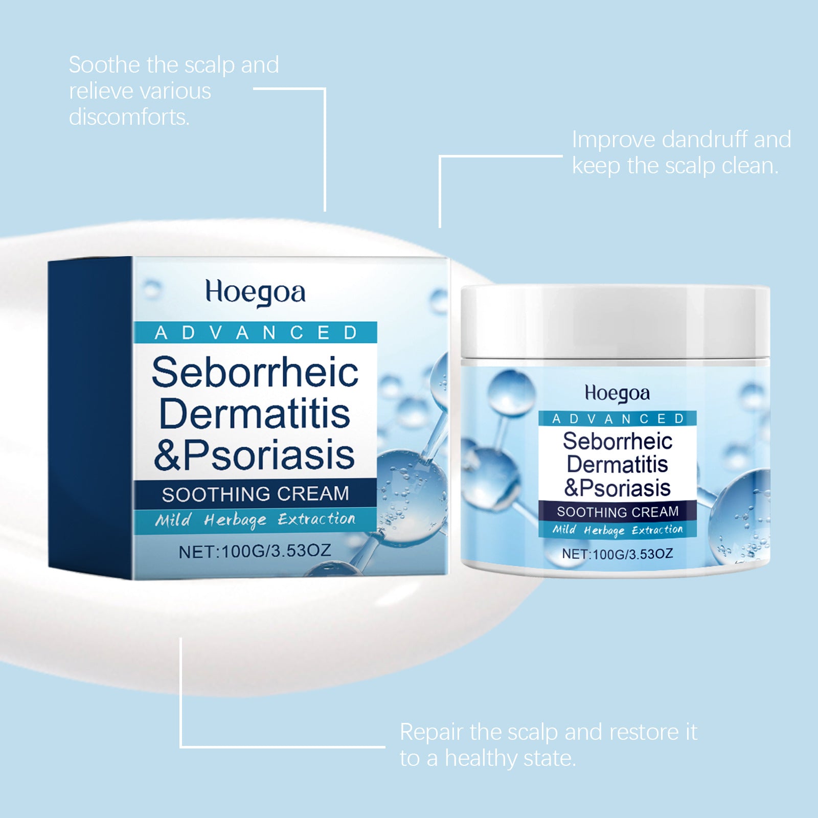 Scalp Gentle Soothing Neck Cream Care