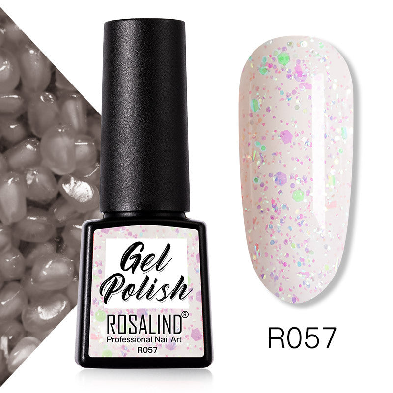 Rosalind Trapezoidal Plastic Bottle 7.3ml Mixed Nail Polish Glue