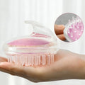 Hair Scalp Massager Shampoo Brush Head Massage Soft Silicone Bristles And Remove Dandruff Growth Deep Cleaning (Pack of 1)Ã¯Â¿Â½