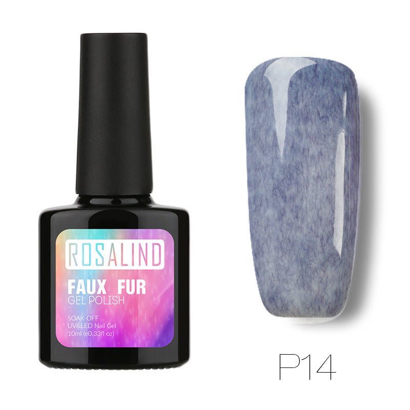 Rosalind Nail rubber fur nail polish